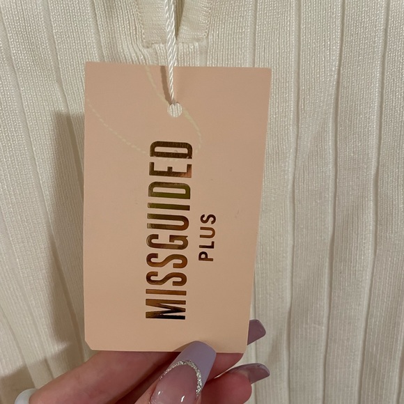 White plus size bodysuit. Brand new! - Picture 3 of 4